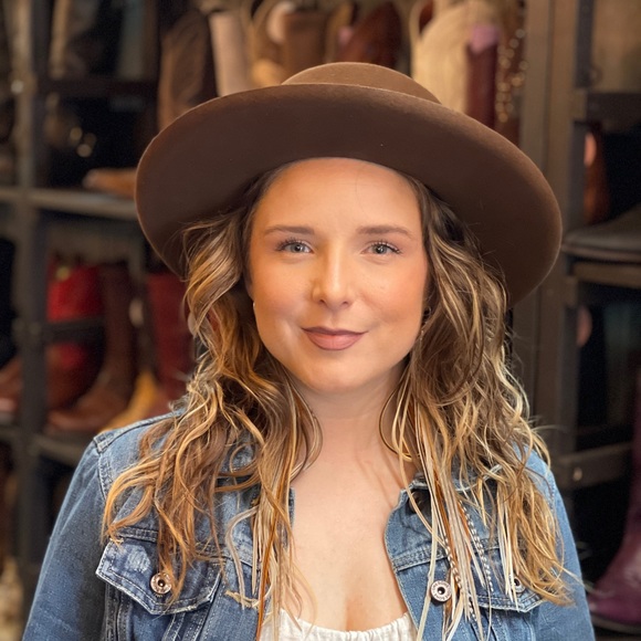 Handmade fur felt Boho Hats. Made to order. - Picture 2 of 7